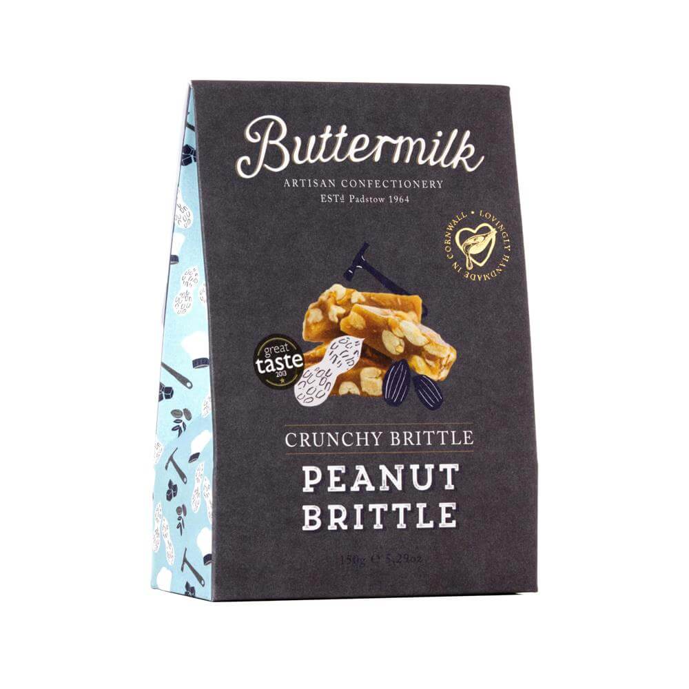 Buttermilk Gluten Free Crunchy Peanut Brittle 150g